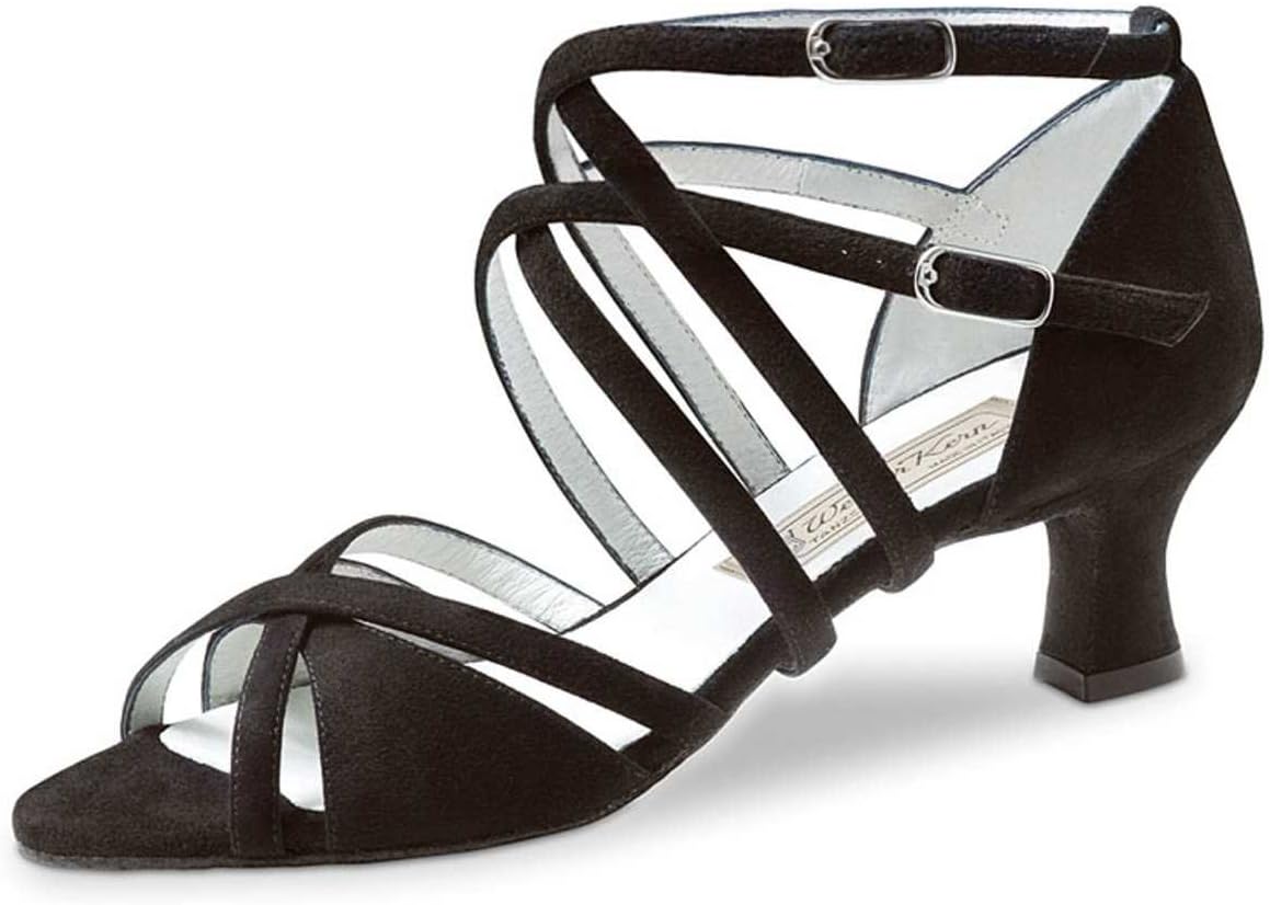 Zapatos de Baile Eva - Ante Negro Zapatos de Baile Eva - Ante Negro
